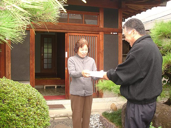 友愛訪問の様子